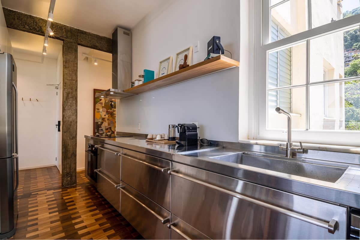 Stainless steel kitchen
